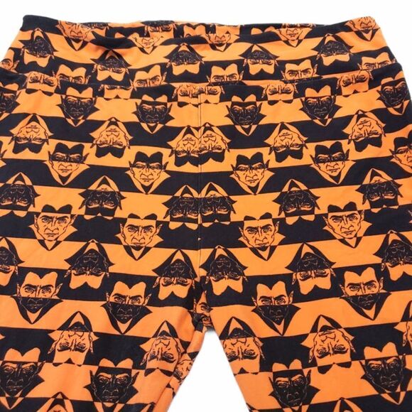Lularoe TC2 Pants Tall And Curvy2 Halloween Vampir - Picture 3 of 5